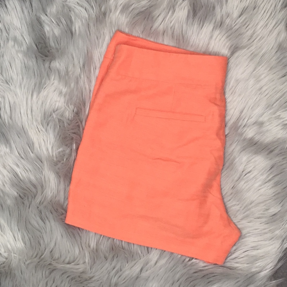 J. Crew creamsicle shorts